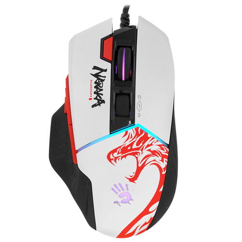 Купить Мышь проводная A4Tech Bloody W95 Max Naraka [W95 MAX NARAKA] белый  5402111. Характеристики, отзывы и цены в Донецке