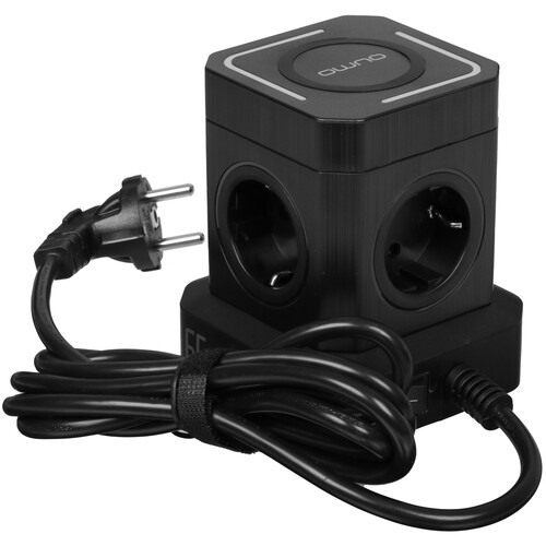 Купить Сетевой фильтр Qumo Power Block System PD1 SFU2PD черный  5489821. Характеристики, отзывы и цены в Донецке