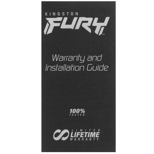 Купить Оперативная память Kingston Fury Beast Black AMD [KF552C36BBE-8] 8 ГБ  5093282. Характеристики, отзывы и цены в Донецке