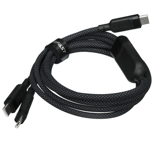 Купить Кабель плоский ACEFAST USB Type-C - USB Type-C черный 1.2 м  5463922. Характеристики, отзывы и цены в Донецке