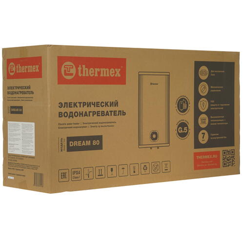 Купить Водонагреватель электрический Thermex Dream 80  5366364. Характеристики, отзывы и цены в Донецке