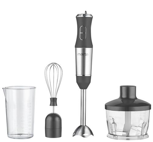 Купить Блендер погружной MARTA MT-1566 серый  5360862. Характеристики, отзывы и цены в Донецке