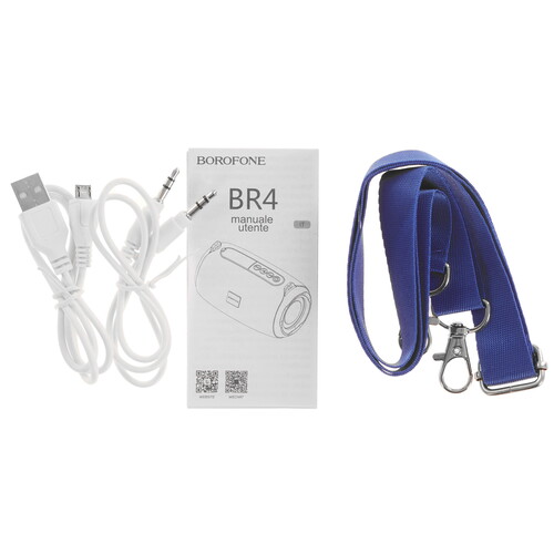 Купить Портативная колонка Borofone BR4 Horizon Sports, синий  9244536. Характеристики, отзывы и цены в Донецке