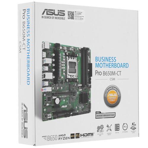 Купить Материнская плата ASUS Pro B650M-CT-CSM  5620942. Характеристики, отзывы и цены в Донецке