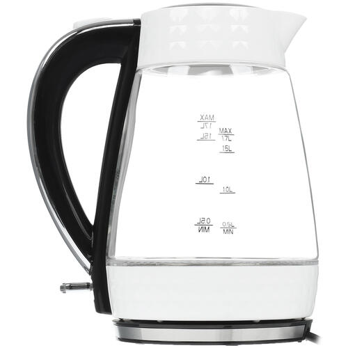 Купить Электрочайник Polaris PWK 1704CGL Diamond белый  1394631. Характеристики, отзывы и цены в Донецке