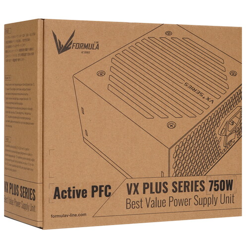 Купить Блок питания Formula VX PLUS 750  5614586. Характеристики, отзывы и цены в Донецке