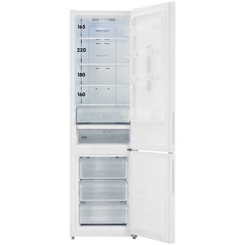 Купить Холодильник с морозильником   DEXP B4-34AMA белый  9263056. Характеристики, отзывы и цены в Донецке