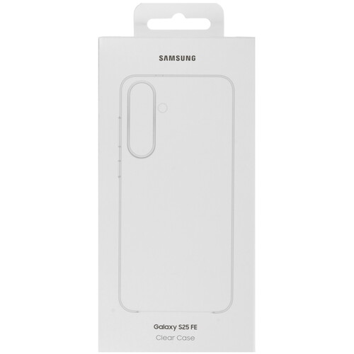 Купить Накладка  Samsung Clear Case для Samsung Galaxy S25 FE прозрачный  5640441. Характеристики, отзывы и цены в Донецке