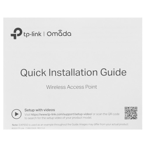 Купить Точка доступа TP-Link EAP613  5403202. Характеристики, отзывы и цены в Донецке