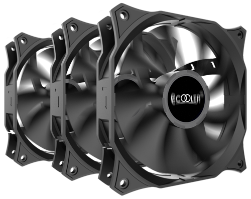Купить Комплект вентиляторов PCCooler DN-120 3 IN 1 KIT [F3-A120BKNN3-GL]  5454483. Характеристики, отзывы и цены в Донецке