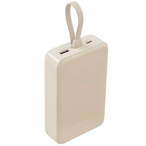 Купить Портативный аккумулятор Ugreen PB521 бежевый  5494216. Характеристики, отзывы и цены в Донецке