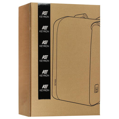 Купить 15.6" Рюкзак KEYRON City Pack черный  4876675. Характеристики, отзывы и цены в Донецке