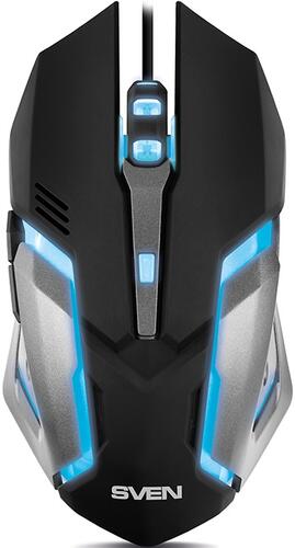 Купить Мышь проводная SVEN RX-G740 [SV-018344] черный  1609144. Характеристики, отзывы и цены в Донецке