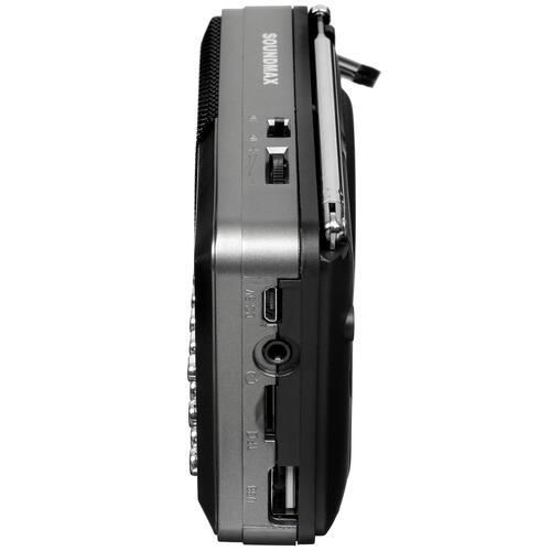 Купить Радиоприемник Soundmax SM-RD2127 серый  5406347. Характеристики, отзывы и цены в Донецке