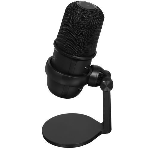 Купить Микрофон HyperX SoloCast черный  5056743. Характеристики, отзывы и цены в Донецке