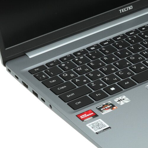 Купить 16" Ноутбук Tecno Megabook K16S серый  5618695. Характеристики, отзывы и цены в Донецке