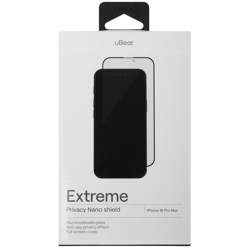 Купить Защитное стекло uBear для экрана Apple iPhone 16 Pro Max  5474422. Характеристики, отзывы и цены в Донецке