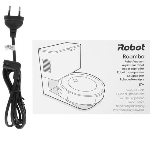 Купить Робот-пылесос iRobot Roomba j7+ черный  9960738. Характеристики, отзывы и цены в Донецке