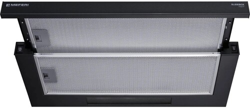 Купить Вытяжка телескопическая Meferi SLIDEBOX60BK POWER черный/черный  9168671. Характеристики, отзывы и цены в Донецке