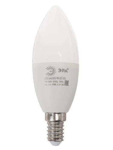 Купить Лампа светодиодная ЭРА LED smd B35-9w-827-E14  1184458. Характеристики, отзывы и цены в Донецке