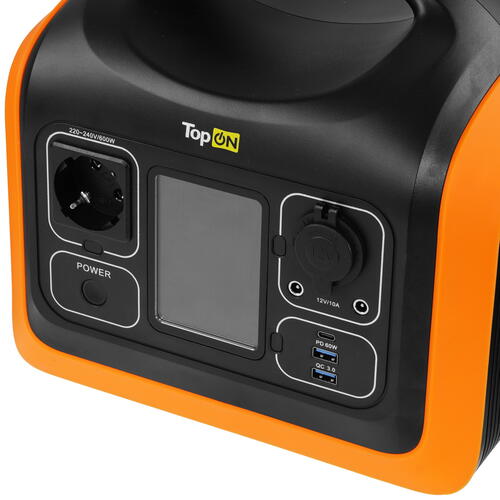 Купить Портативная зарядная станция TopON TOP-X600 черный  5417260. Характеристики, отзывы и цены в Донецке