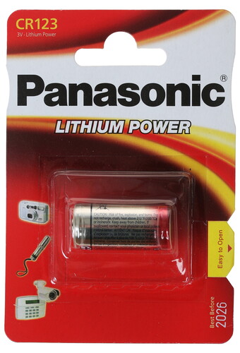 Купить Батарейка Panasonic Lithium Power CR123 (CR123A/DL123A/R123)  1113898. Характеристики, отзывы и цены в Донецке