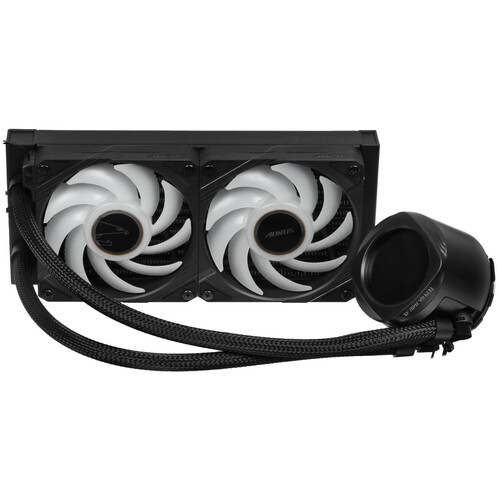 Купить Система охлаждения GIGABYTE AORUS WATERFORCE X II 240 черная  5464879. Характеристики, отзывы и цены в Донецке