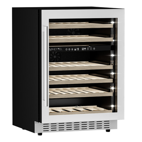 Купить Винный шкаф Meyvel MV46PRO-KWT2 белый  9940992. Характеристики, отзывы и цены в Донецке