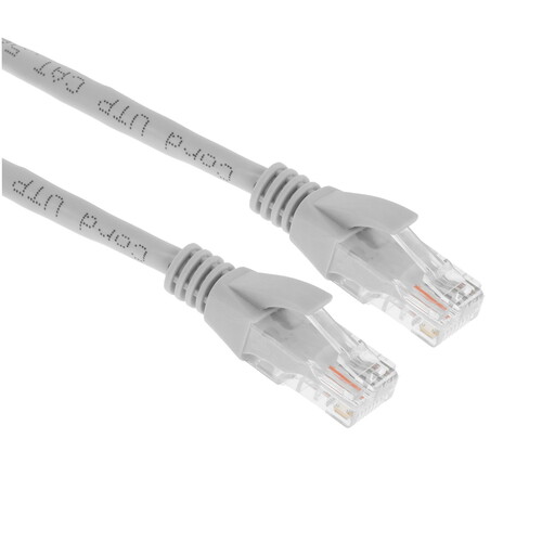 Купить Патч-корд ExeGate UTP-RJ45-RJ45-5e-0.5M-GY  8188440. Характеристики, отзывы и цены в Донецке