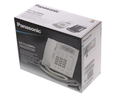 Купить Телефон проводной Panasonic KX-TS2388RUB  0133302. Характеристики, отзывы и цены в Донецке