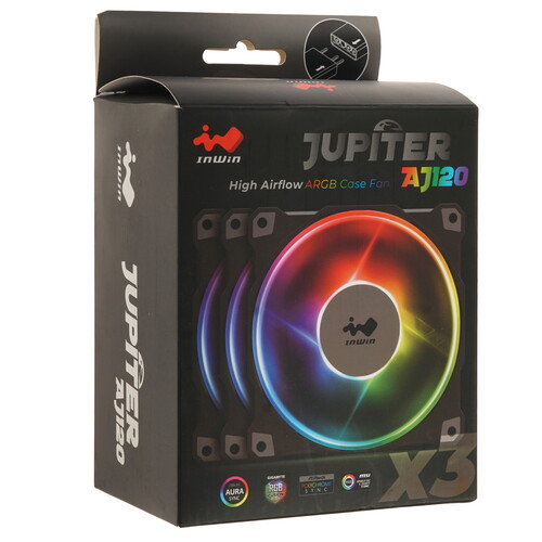Купить Комплект вентиляторов InWin Jupiter AJ120  5615543. Характеристики, отзывы и цены в Донецке