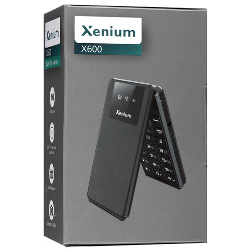Купить Сотовый телефон Xenium X600 красный  9114195. Характеристики, отзывы и цены в Донецке