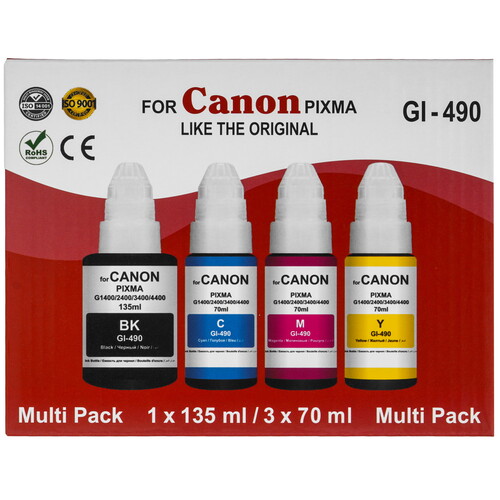 Купить Чернила  Revcol 6739 голубой, желтый, пурпурный, черный  9267814. Характеристики, отзывы и цены в Донецке