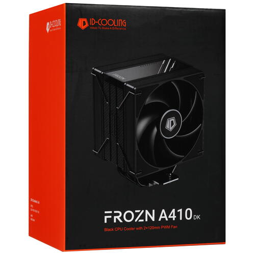 Купить Кулер для процессора ID-COOLING FROZN A410 DK  черный  5447619. Характеристики, отзывы и цены в Донецке