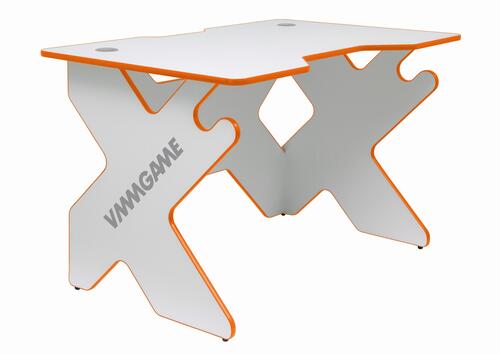Купить Стол компьютерный VMMGAME SPACE Light белый/оранжевый  4868659. Характеристики, отзывы и цены в Донецке