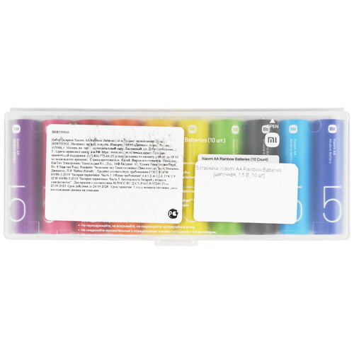 Купить Батарейка Xiaomi Rainbow AA (LR6/ER14505/FR6/R6P)  5462246. Характеристики, отзывы и цены в Донецке