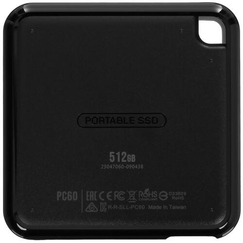 Купить 512 ГБ Внешний SSD Silicon Power PC60 [SP040TBPSDPC60CK]  5431534. Характеристики, отзывы и цены в Донецке