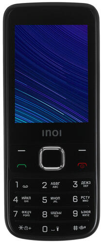 Купить Сотовый телефон INOI 243 черный  8147132. Характеристики, отзывы и цены в Донецке