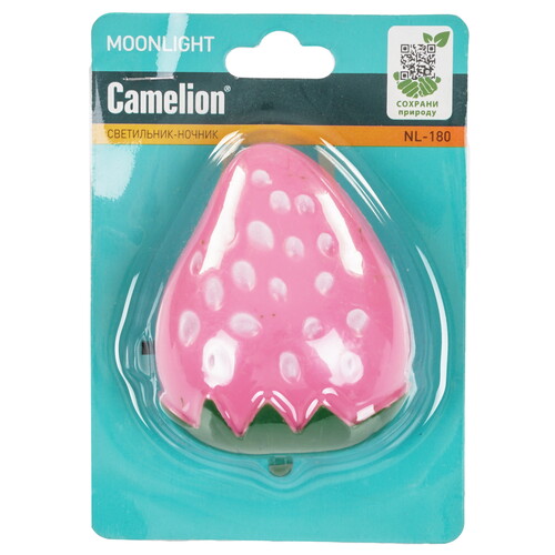 Купить Ночник Camelion NL-180 розовый  9118612. Характеристики, отзывы и цены в Донецке