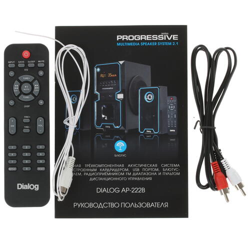 Купить Колонки Dialog AP-222B черный  1054387. Характеристики, отзывы и цены в Донецке