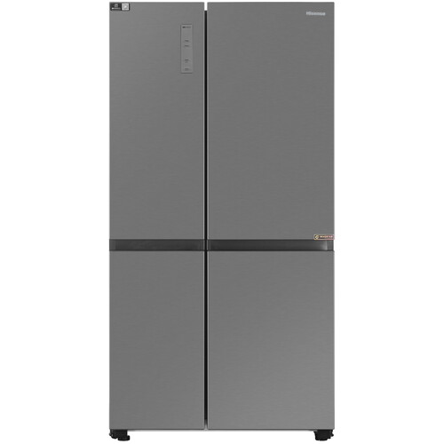 Купить Холодильник Side by Side   Hisense RS840N4AIF серебристый  9300178. Характеристики, отзывы и цены в Донецке