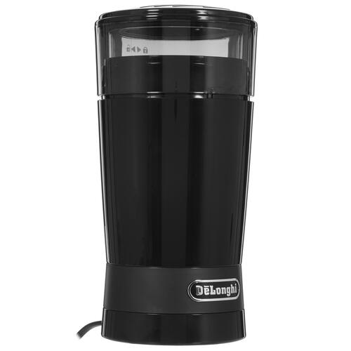 Купить Кофемолка электрическая Delonghi KG 200 черный  5071875. Характеристики, отзывы и цены в Донецке