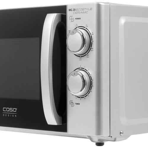 Купить Микроволновая печь CASO MG 20 Ecostyle Ceramic серебристый  8134619. Характеристики, отзывы и цены в Донецке