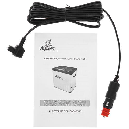 Купить Холодильник автомобильный ALPICOOL C30 серый  5421458. Характеристики, отзывы и цены в Донецке