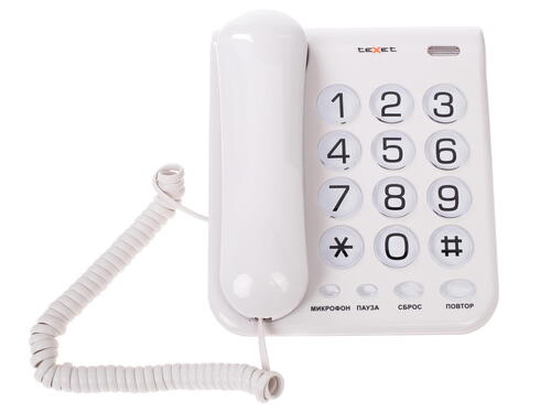 Купить Телефон проводной TeXet TX-262  1031363. Характеристики, отзывы и цены в Донецке