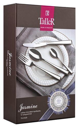 Купить Набор столовых приборов Taller Жасмин TR-21620 16 шт  9209382. Характеристики, отзывы и цены в Донецке