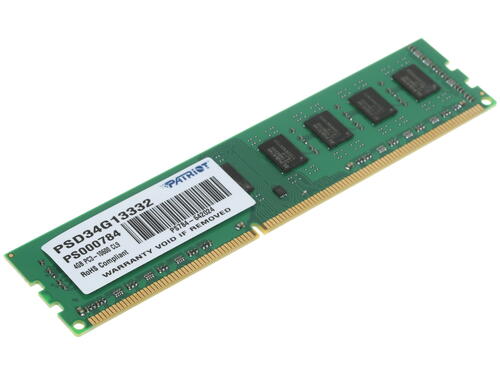 Купить Оперативная память Patriot Signature Line [PSD34G13332] 4 ГБ  1099676. Характеристики, отзывы и цены в Донецке