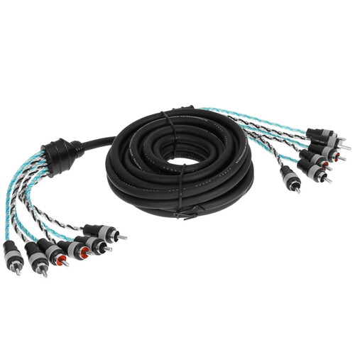 Купить Кабель   Kicx RCA x6 - RCA x6 черный  9103146. Характеристики, отзывы и цены в Донецке