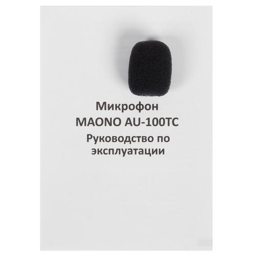 Купить Микрофон MAONO AU-100TC черный  5403356. Характеристики, отзывы и цены в Донецке