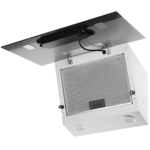 Купить Вытяжка наклонная DEXP FD01BW белый/черный  9202368. Характеристики, отзывы и цены в Донецке